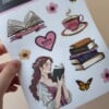 Booklover - stickervel
