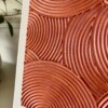 Copper Waves – Textured Art Canvas