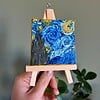 KUNSTBAL - Vincent van Gogh - Handgeschilderd canvas voor in de kerstboom