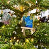 KUNSTBAL - Vincent van Gogh - Handgeschilderd canvas voor in de kerstboom