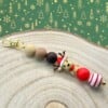 Kerst bag charm handgemaakt - KGR139