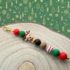 Kerst bag charm handgemaakt - KGR140