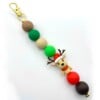 Kerst bag charm handgemaakt - KGR141