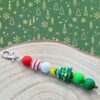 Kerst bag charm handgemaakt - KZB117
