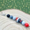 Kerst bag charm handgemaakt - KZP135