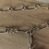 Rough Enough Collection, zilveren ketting met Mookaiet harthanger