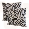 Set van 2 handgemaakte kussens - Zebraprint