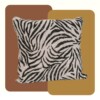 Set van 2 handgemaakte kussens - Zebraprint