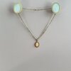 Cabochon met edelsteen Rozenkwarts