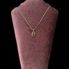 Edelsteen cabochon met Fluoriet
