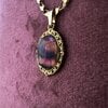 Edelsteen cabochon met Fluoriet