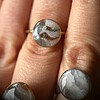 Faux steen ring (3 varianten) verstelbaar