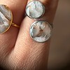 Faux steen ring (3 varianten) verstelbaar