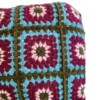 Gehaakt Granny Square kussenhoes