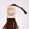Handgemaakte Houten Bladwijzer met Macramé Touw | Crafted Creations