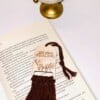 Handgemaakte Houten Bladwijzer met Macramé Touw | Crafted Creations