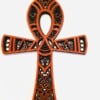 Houten Ankh Wanddecoratie – Levenssleutel Symbool – Laser Cut Design – 34 × 24 cm
