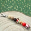 Kerst bag charm handgemaakt - KZR142
