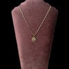 Ketting met cabochon met Fluoriet