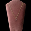 Ketting met edelsteen Aardbeienkwarts