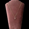 Ketting met edelsteen Aardbeienkwarts
