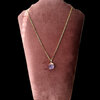 Ketting met edelsteen Amethist