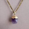 Ketting met edelsteen Amethist