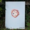 Kunst Canvas print, Sierraad dar Horus heet, Intuitie (100x100 versie 3)