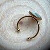Oceaan ring faux steen II - verstelbaar