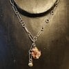 Rough Enough Collection, zilveren ketting met Mookaiet hanger