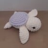 Sea turtle-Schildpad Knuffel- Gehaakte in fijne chenille garen