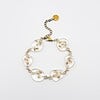 Armband met Steenvormige Hangers Gevuld met Echt Gipskruid (The Classics)