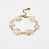 Armband met Steenvormige Hangers Gevuld met Echt Gipskruid (The Classics)