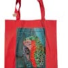 Harlequin Ara Art Tote Bag – kleurrijke papegaai draagtas