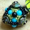 Lentedans & Midzomernacht – Artistieke Lampwork Oorbellen van Glas en Zilver met Modern Folk Feeling