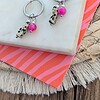 Pink love oorbellen - 2 varianten
