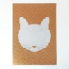 Set van 3 Cat Purr Meow katten posters A3