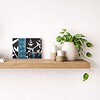 Unieke natuurcollage op hout