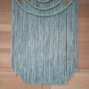 Wanddecoratie Macramé mint groen