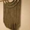 Wanddecoratie Macramé mint groen