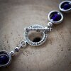 Wintersport & Ontspanning, handgemaakte sieradenset met ketting en ski oorbellen