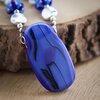 Wintersport & Ontspanning, handgemaakte sieradenset met ketting en ski oorbellen