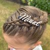 Haarclip met naam (gepersonaliseerd)