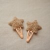 Haarspeld ster wol mini