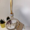 Handmade Stijlvolle Mama Auto Hanger – Lasergegraveerd & Versierd Cadeau