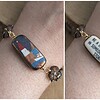 Hoop & Compassie, Vuurtoren armband met inspireerende text "be a lighthouse in someone elses storm"