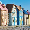 Keramieken Huisje met Bloemetjes