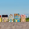 Keramieken Huisje met Bloemetjes