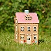 Keramieken Huisje met Bloemetjes