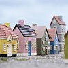 Keramieken Huisje Roze